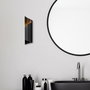 Opviq Lámpara de pared moderna e industrial en negro